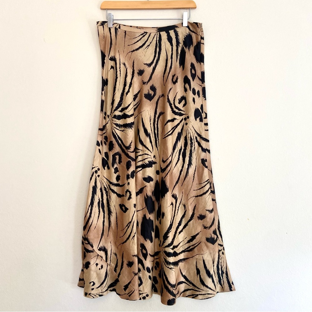 Valerie Stephens animal print skirt